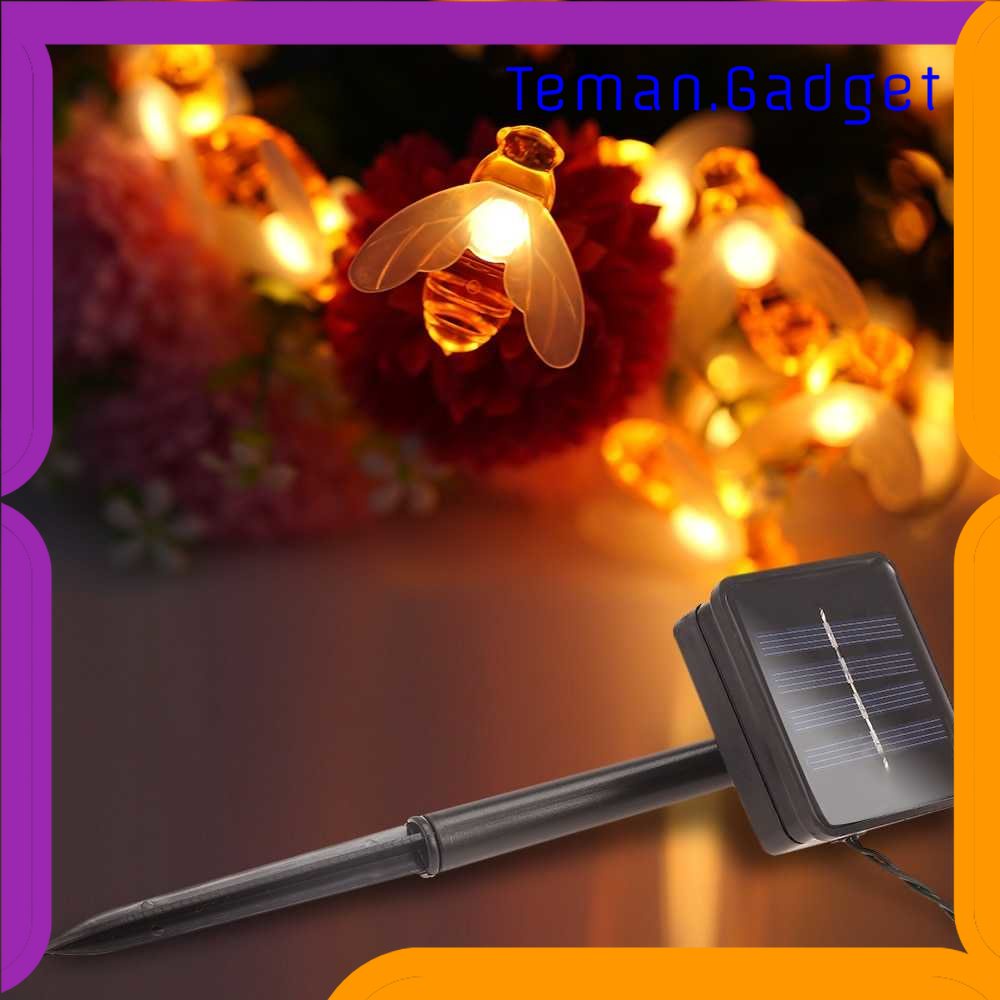 TG-LMP Finether Lampu Taman Hias Solar Sensor Cahaya Bentuk Lebah Waterproof - BE306