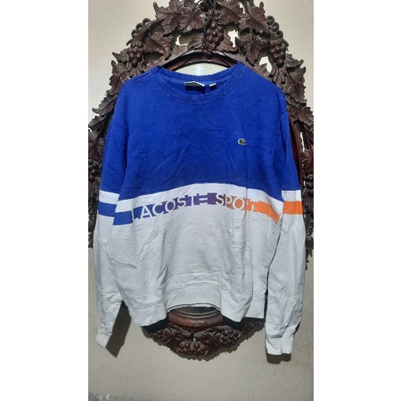 crewneck lacoste sport second brand