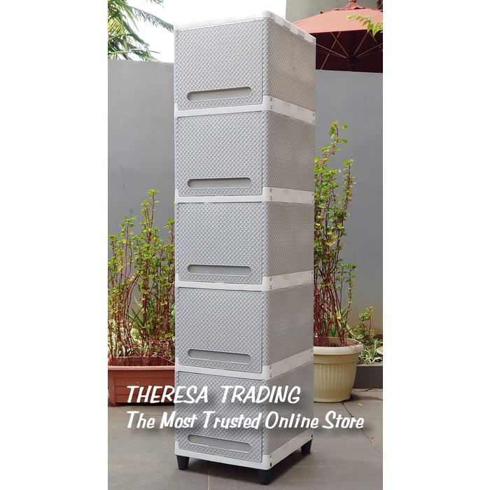 

Terlaris Lemari Plastik Club Flip Susun 5 Serbaguna Cabinet Minimalis Design