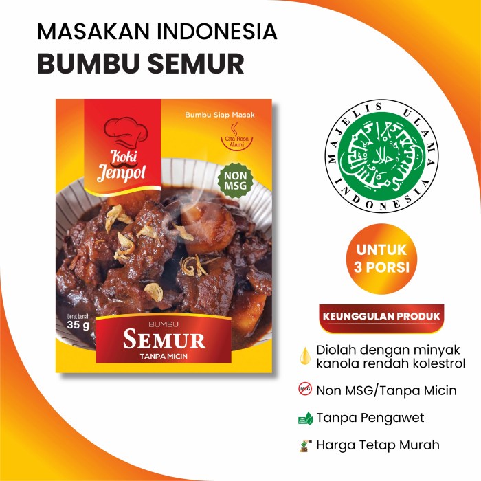 

^^^^^] Bumbu Semur Non MSG Tanpa Micin
