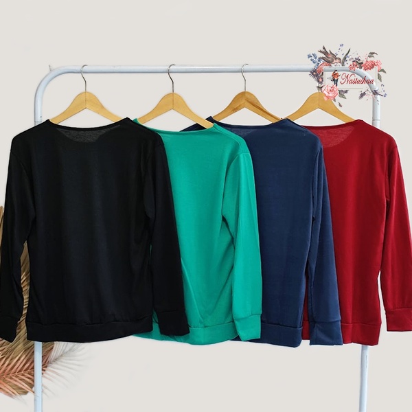 SETELAN KULOT FASHION TRENDY WANITA JUMBO ONE SET KAOS LENGAN PANJANG + CELANA KULOT PANJANG MOTIF KOTAK-KOTAK WANITA KASUAL