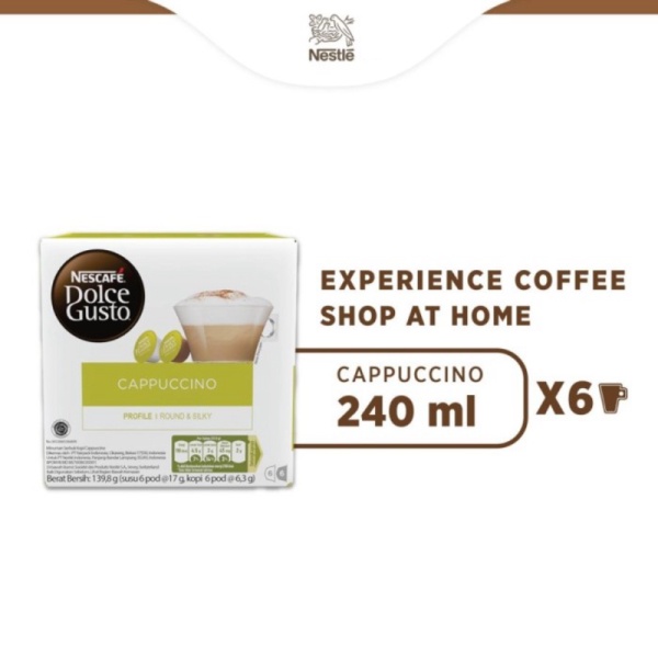 

Jual Nescafe Dolce Gusto Cappuccino - October 2023 Diskon