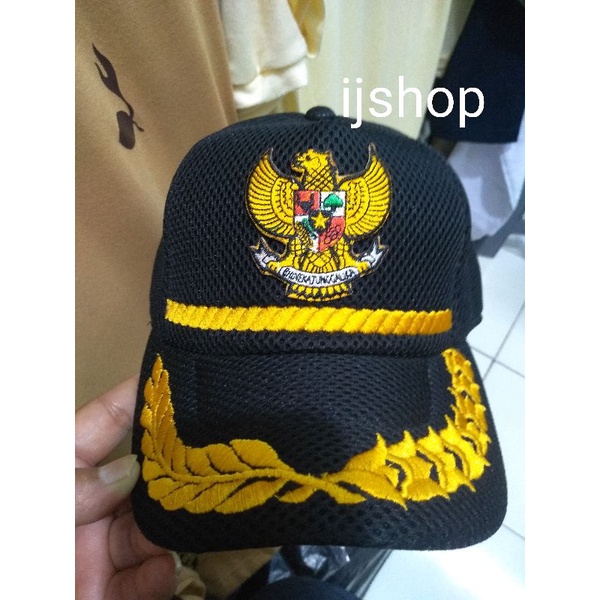 Topi Garuda padi kapas | Topi Garuda Pemerintah Desa