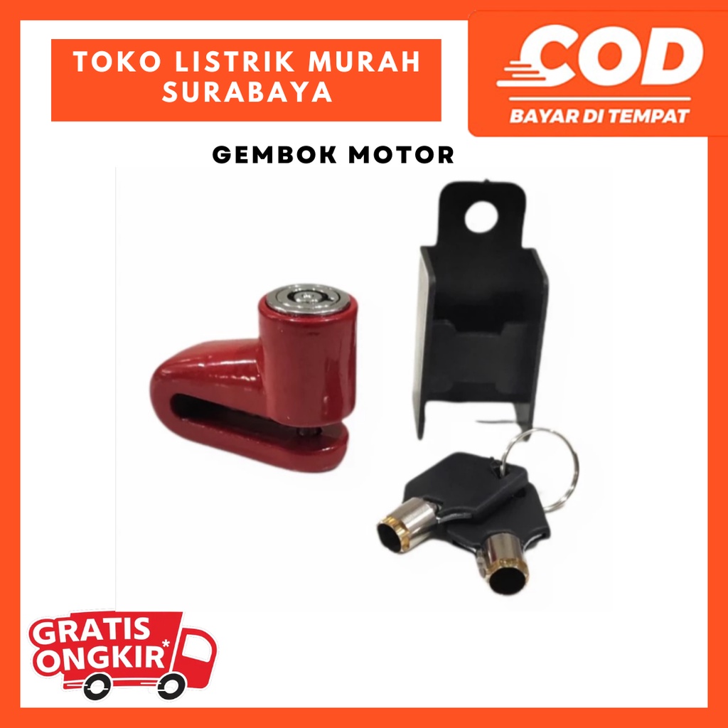 Gembok Motor Fred Lock