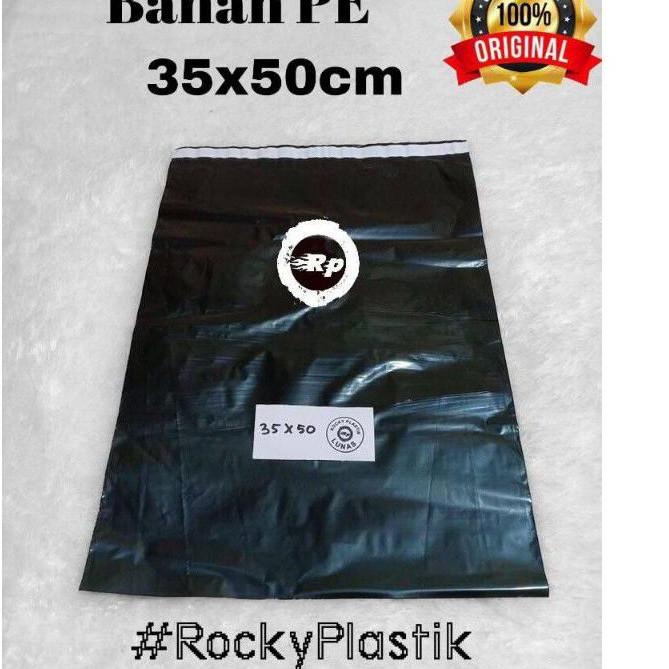 

Baru Terkini PLASTIK POLYMAILER PE 35X50cm isi (100pcs) Glossy