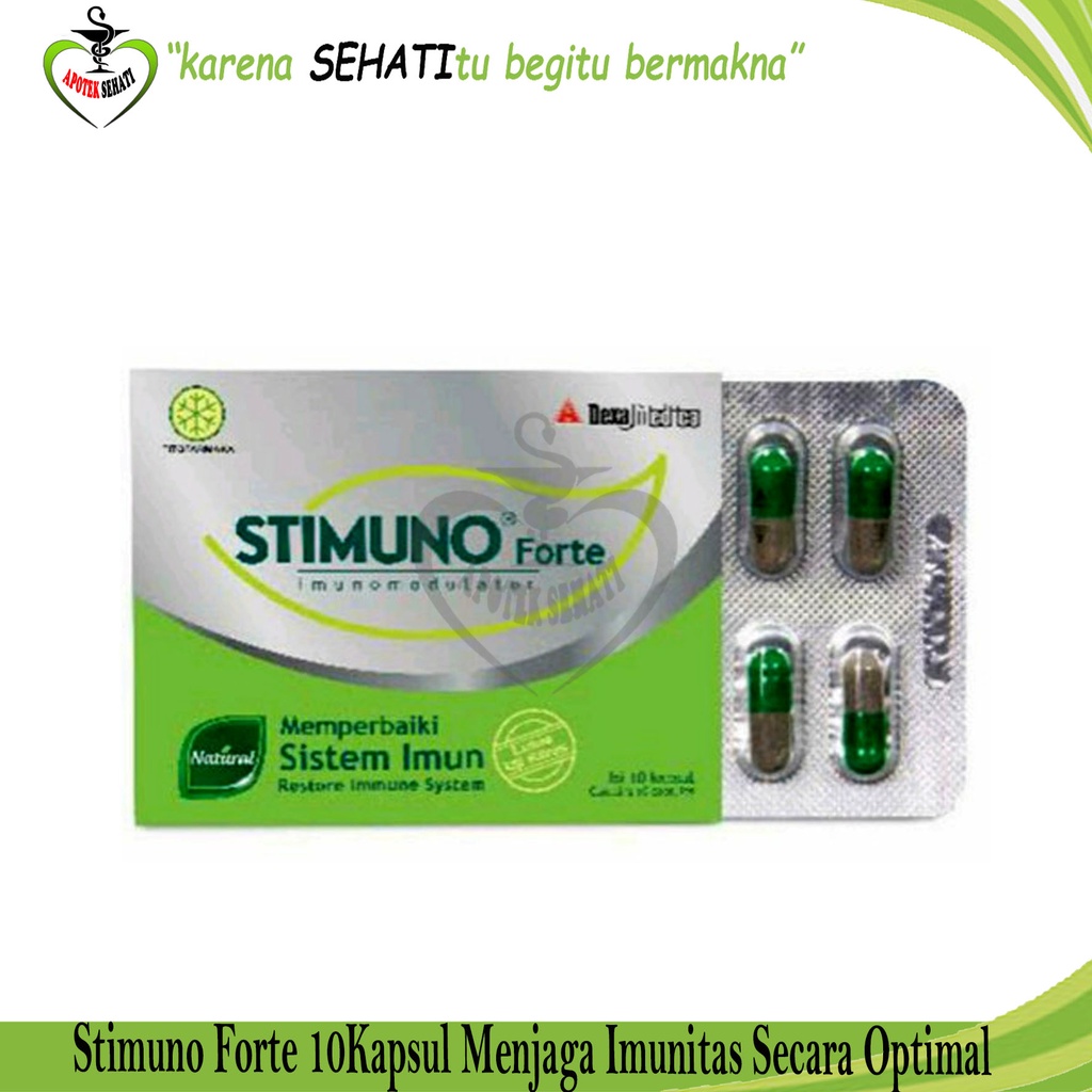 Stimuno Forte Meningkatkan Daya Tahan Tubuh