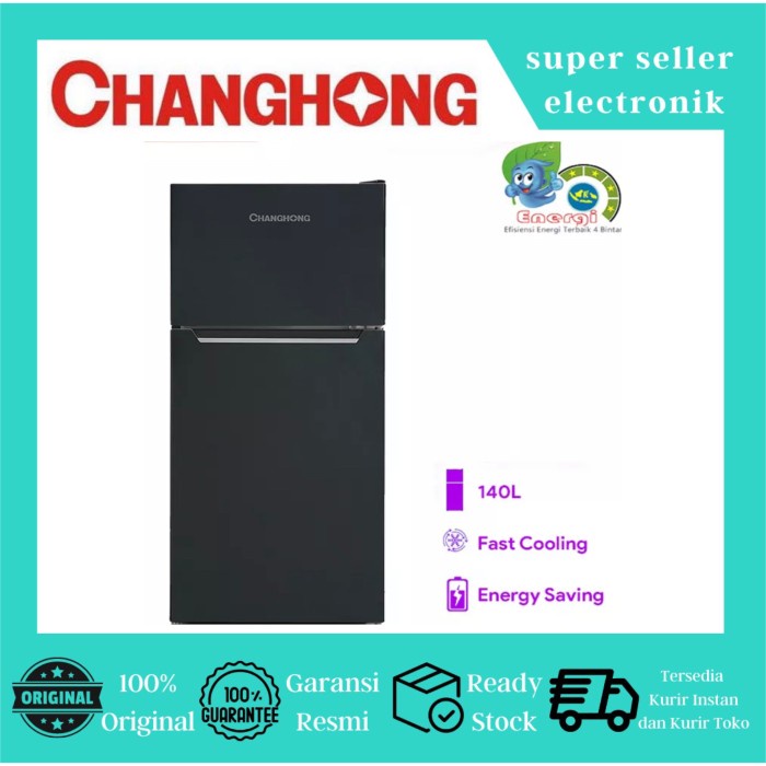 CHANGHONG KULKAS 2 PINTU FTM155DB ORIGINAL