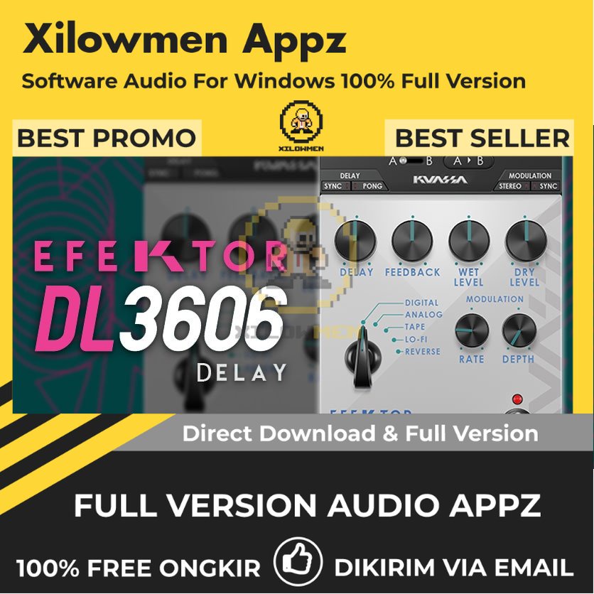 [Full Version] Kuassa Efektor DL3606 Pro Lifetime Audio Software WIN OS