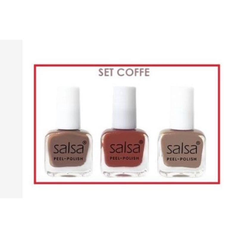 `ღ´ PHINKL `ღ´ Salsa kutek peel pell off isi 3 kelupas set