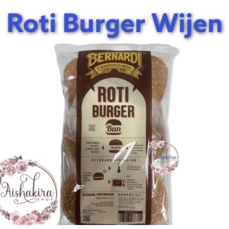 Roti burger bernardi | Roti hotdog Bernardi