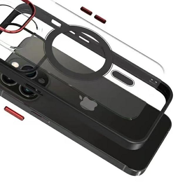 ☟ CASE MAGSAFE CLEAR IPHONE 13 PRO MAX 11 PRO 13 PRO 11 PRO MAX 11 1212 PRO 12 PRO MAX ❂
