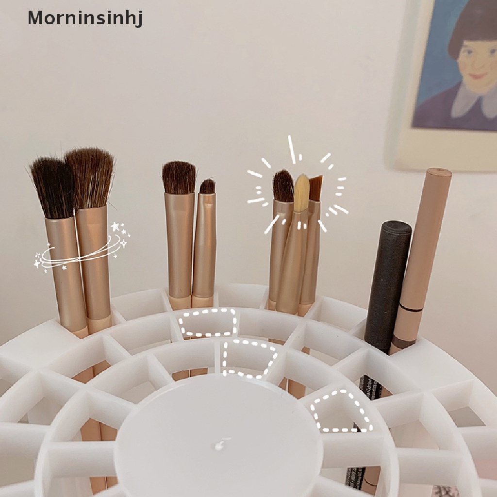 Mornin Makeup Brushes Storage Tempat Kuas Kosmetik Air-Dry Stand id