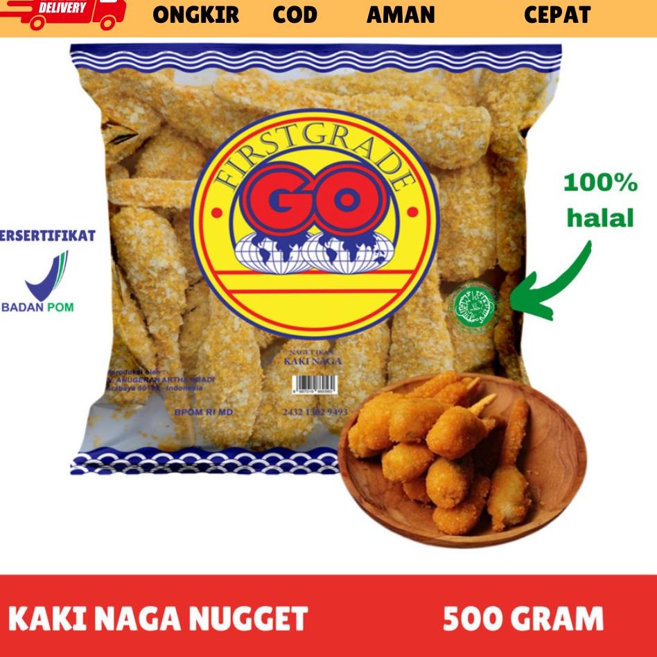 

I79 [FROZEN FOOD GO] NUGGET KAKI NAGA ISI 24=BESAR / 32=KECIL (500GR) NAGET BENTO FROZEN BPOM HALAL PALING DICARI ⇣