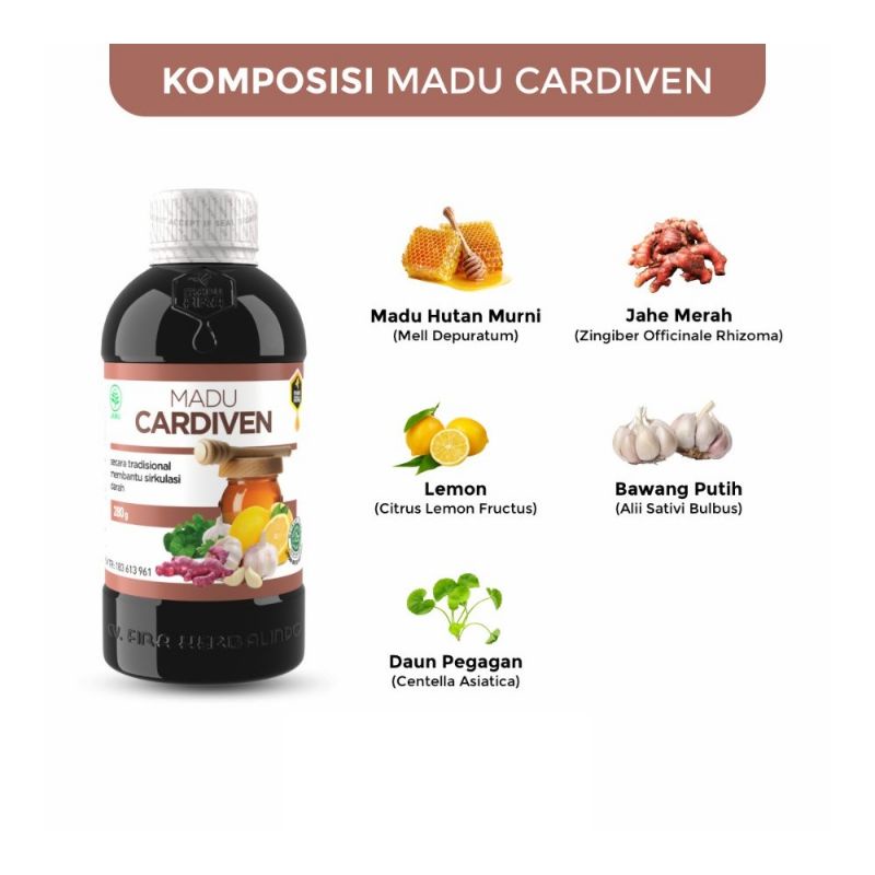 0(BISA COD) MADU CARDIVEN ASLI SOLUSI OBAT HERBAL UNTUK JANTUNG STROKE DAN KOLESTEROL TINGGI