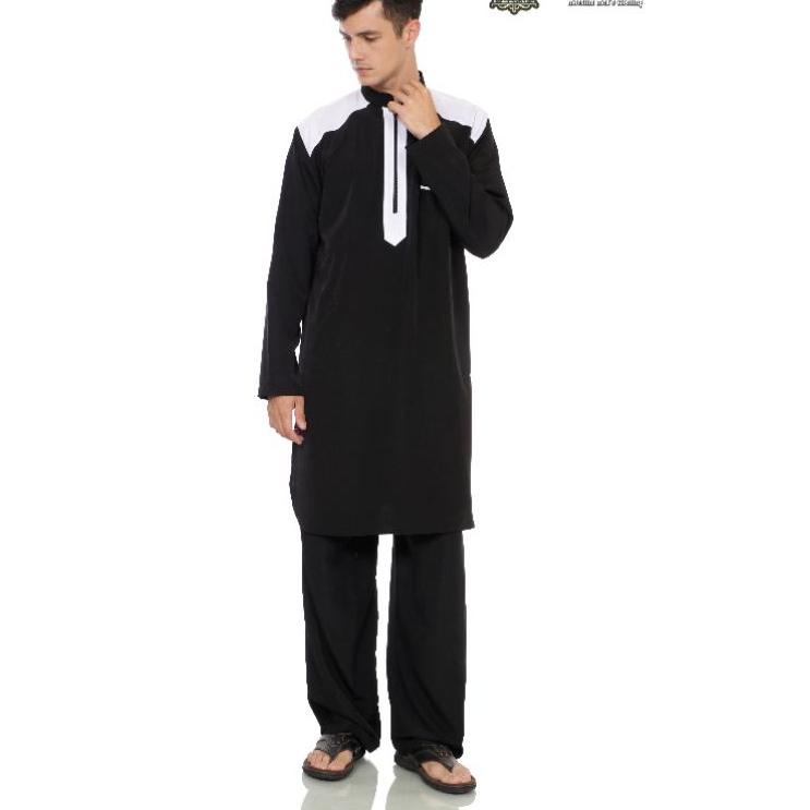 ✽ Baju Muslim Pria - Setelan Pakistan Rafvero - Baju muslim koko Rafvero - Pakistan Rafvero Original