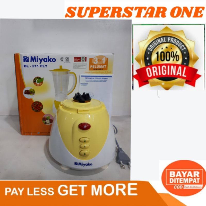 Mesin Blender Miyako BL-211 PLY mesin blender miyako bl 211 ply