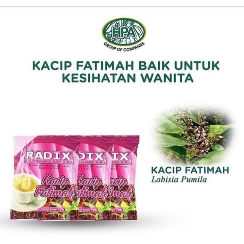 

kopi radix kacip fatimah