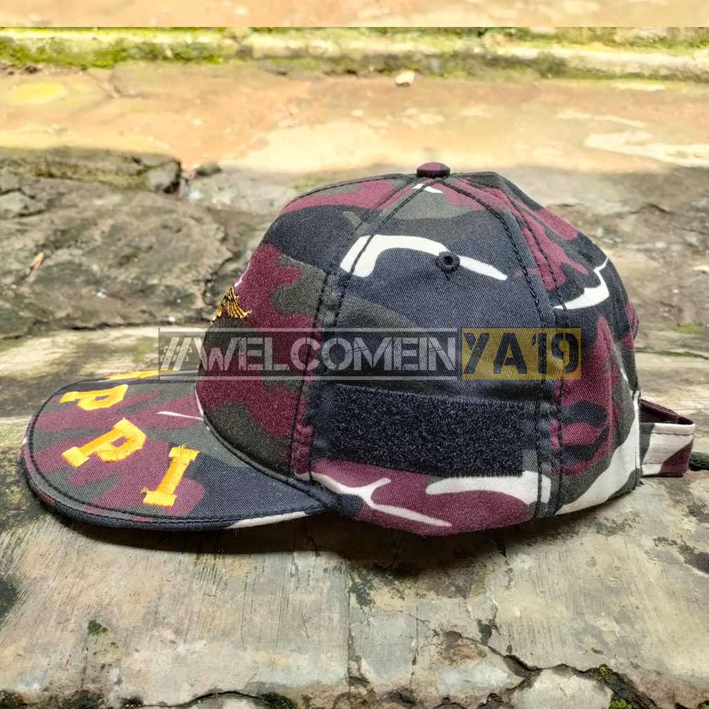 Topi Loreng FKPPI Logo Wings Tulisan Besar