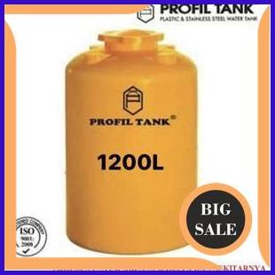 perkakas Tangki Air Tandon Toren Profil Tank TDA - 1200L - 1200 Liter Kuning 1F3B23