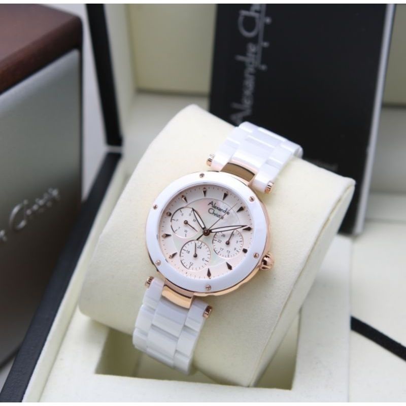 Jam Tangan Wanita Alexandre Christie Ac 2807 Original Garansi Resmi