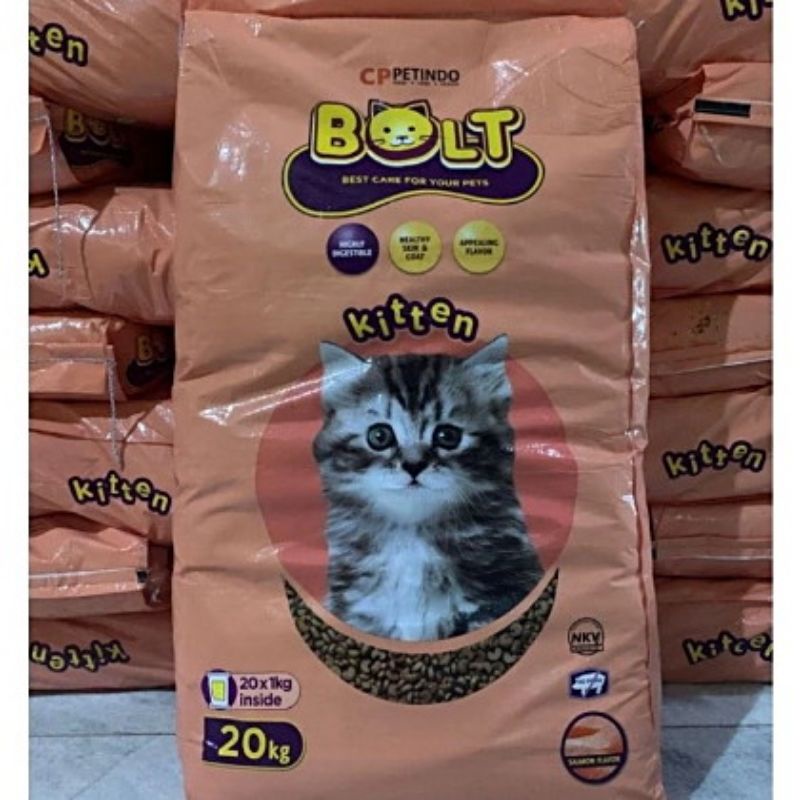 Bolt Cat KITTEN 20kg Makanan Anak Kucing 20 kg