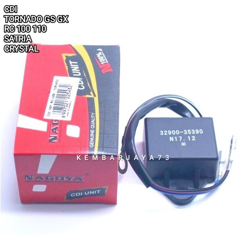 CDI cdi Tornado GS GX RC 100 110 Satria Crystal Merk Nagoya A Class