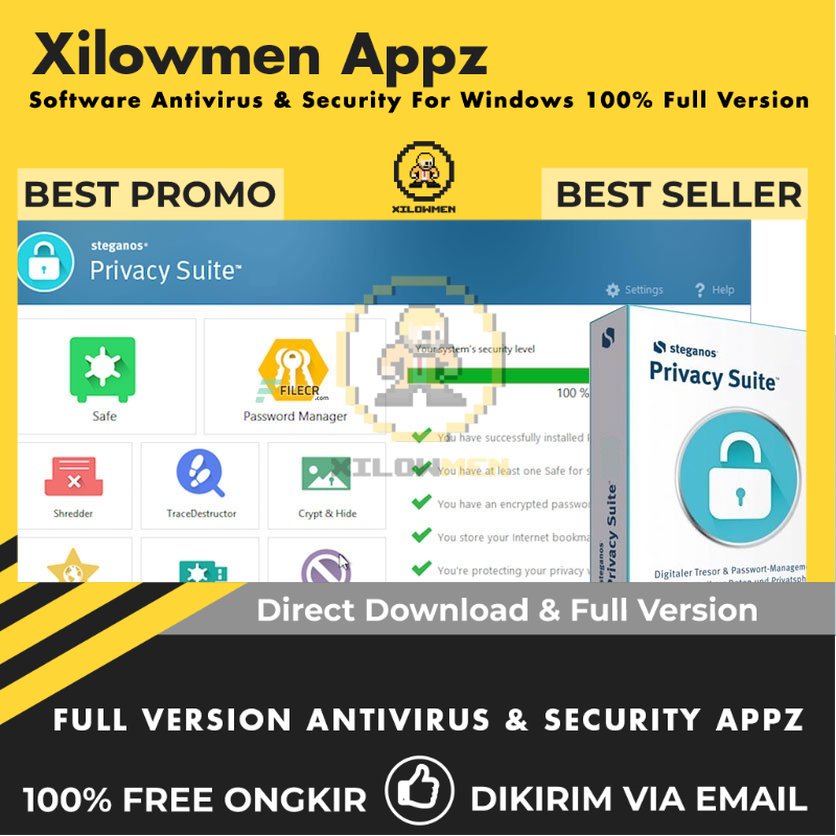 [Full Version] Steganos Privacy Suite Pro Security Lifetime Win OS