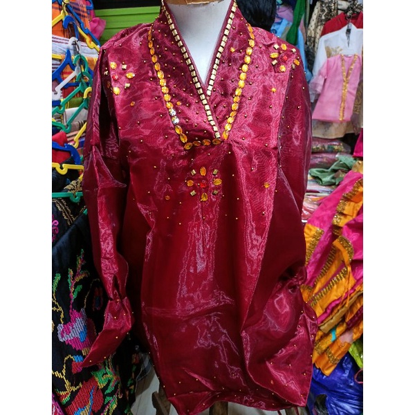 Baju Bodo Payet Kain Organdi