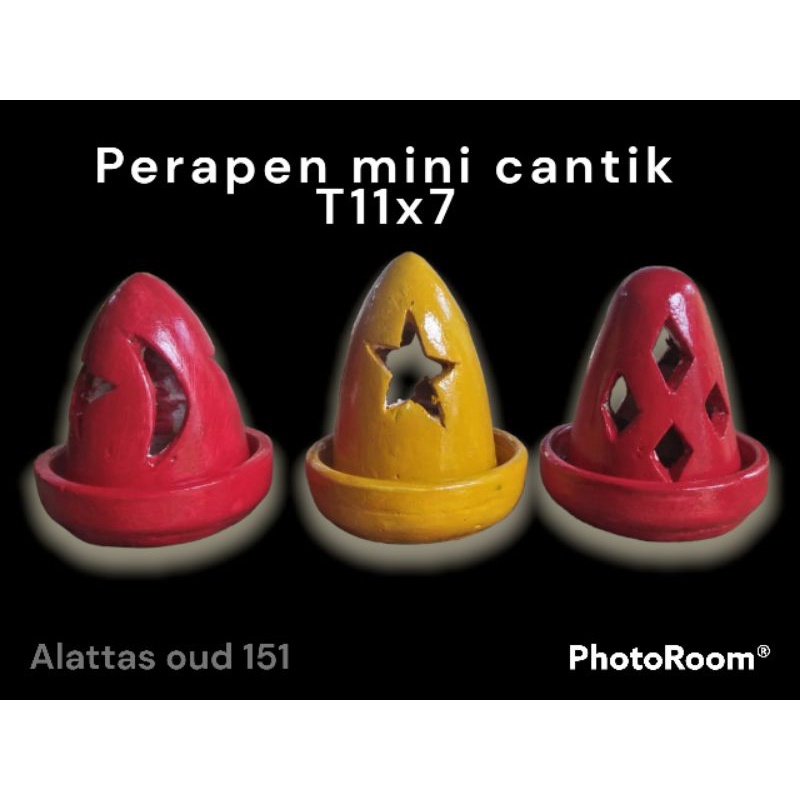 souvenir prapen cantik tempat pembakaran dupa bakhoor krucut t8 l8 Terakota by allatas151