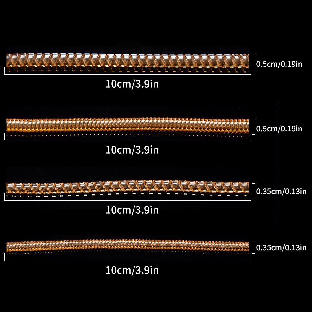 Ring Size Adjuster Untuk Cincin Longgar Ring Sizer Resizer Spiral Based Ring Sizer Alat Perhiasan Emas Bening Tak Terlihat