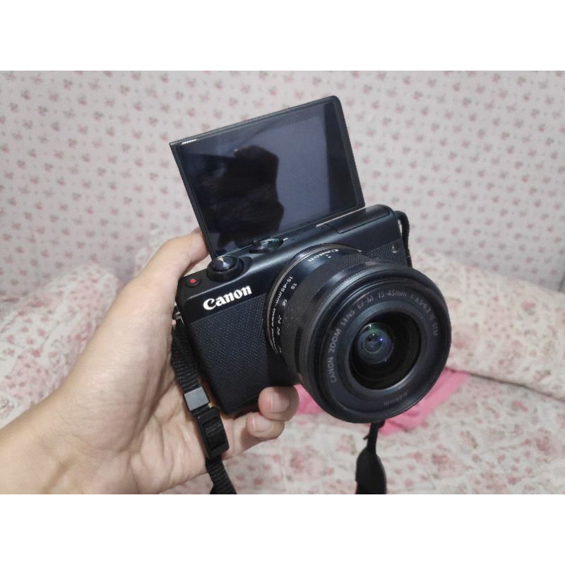 Kamera mirrorless Canon M100 second full set