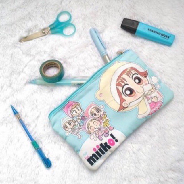 

Terlaris ✨ -Hai Miiko Pencil Case // Tempat Pensil Miiko- 2.2.23