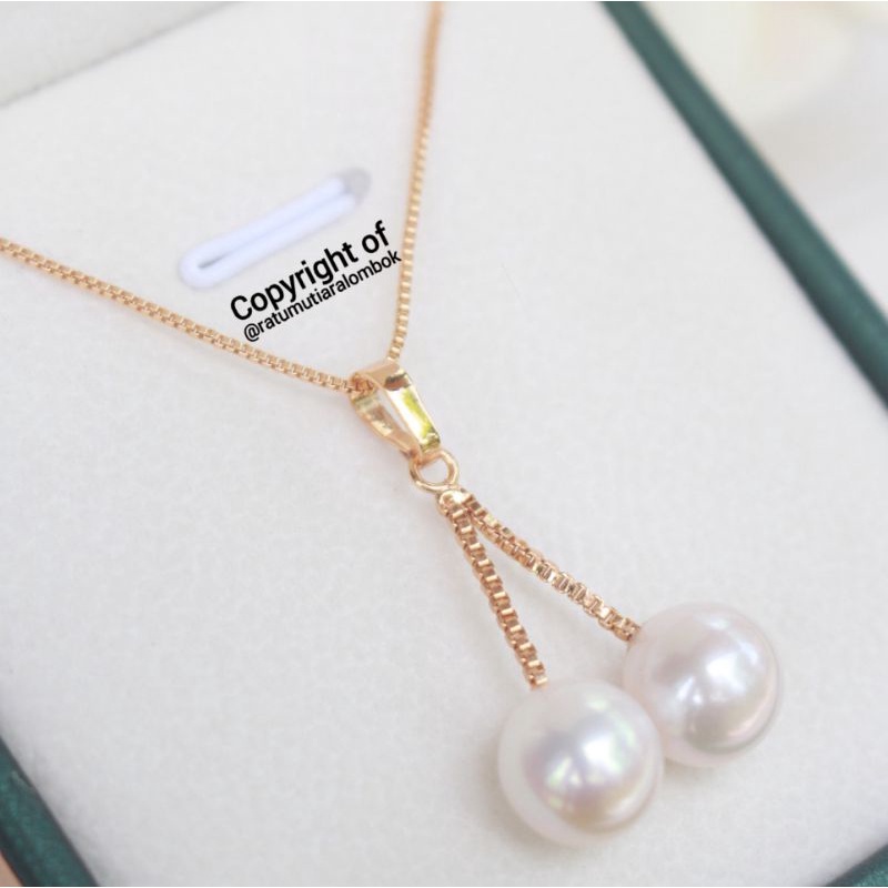 Liontin Mutiara Asli Lombok Liontin Mutiara Tawar Liontin Mutiara Air Tawar Liontin Mutiara Lombok L