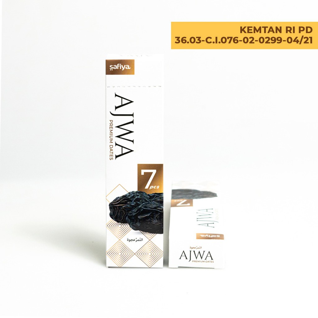 

Kurma Ajwa 7 Butir Kurma Nabi Premium Best Quality