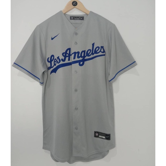 Bisa COD jersey baseball dodgers los angeles mlb nike Original Asli