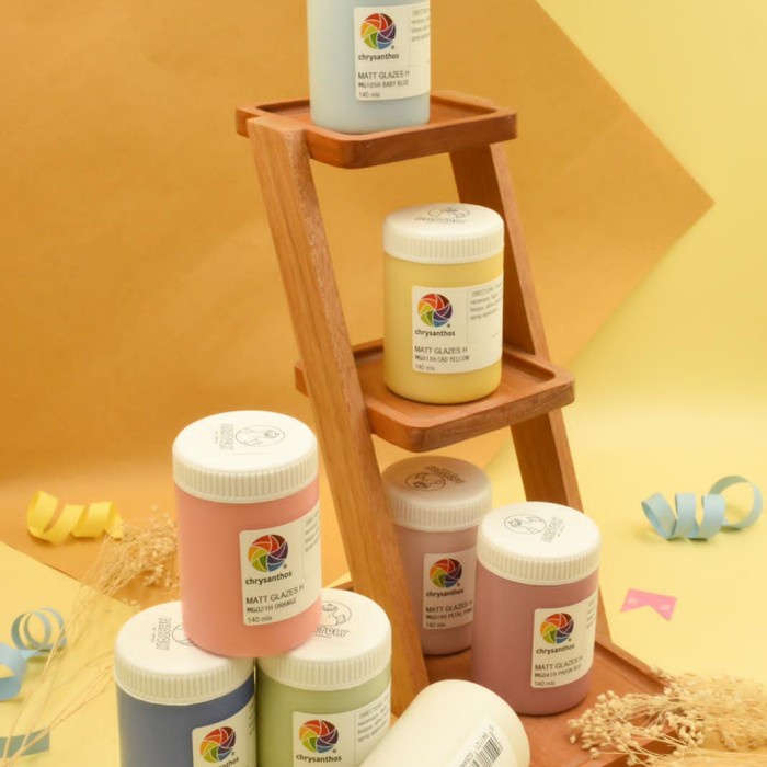 

Terlaris Food Safe Matte Glaze - Glasir Cair Keramik Matte / Doff