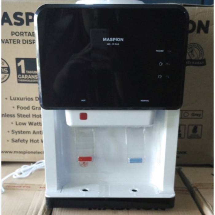 Water Dispenser Air Galon Atas Panas Normal Maspion MD 15 PAS 15PAS