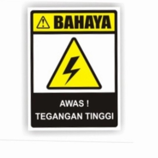 

Acrylic Sign Ukuran 20 x 15 CM Rambu K3 Safety ( Bisa Custom )