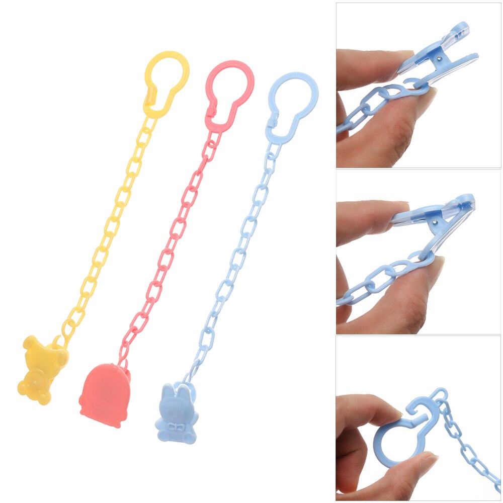 Tali Gantungan Empeng Bayi / Klip Rantai Penjepit Dot Bayi / Teether Pacifier Clipper - LPM Shop