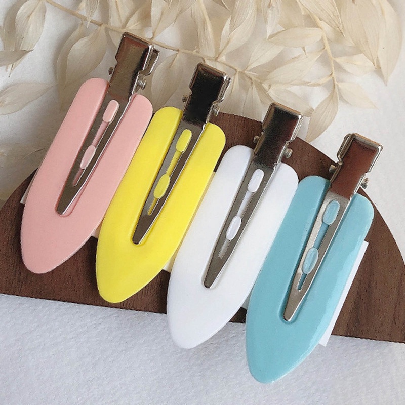 4PCS / LOT Women Hair Clips Side Bangs Fix Fringe Barrette Makeup Tools Female Ladies Girls Headwear Hairpin Hair Accessories