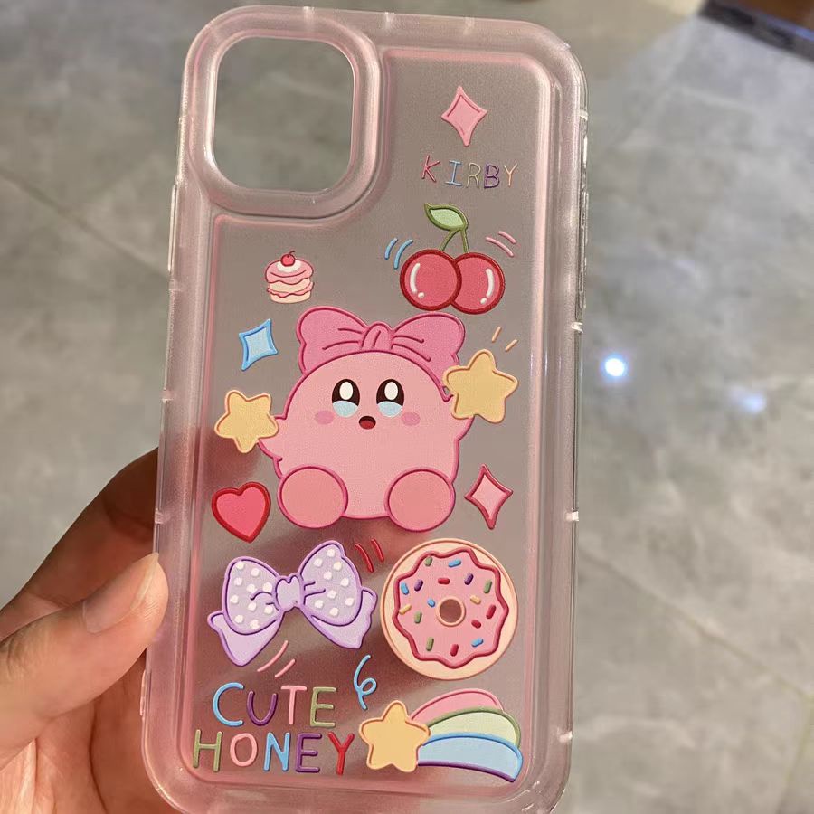 IPHONE Cocok Untuk Iphone14 14pro 14plus 13 13mini 13pro 13prm iPhone12 7Plus 8Plus Xr XS 13 12mini Pro Max Empat Sudut Casing Ponsel Transparan Tahan Guncangan