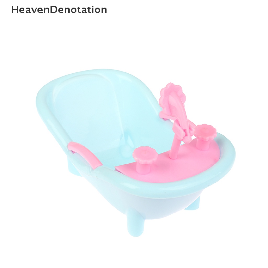 [HeavenDenotation] 1pc Rumah Boneka Dekorasi Rumah Doll Bathtub Mandi Air HDV