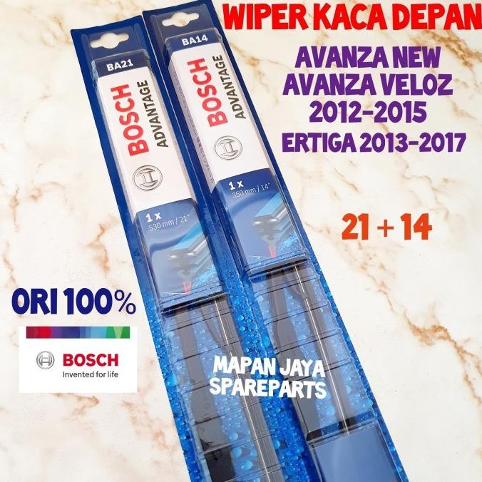 WIPER KACA DEPAN SUZUKI ERTIGA 2013 2017 BOSCH ORI