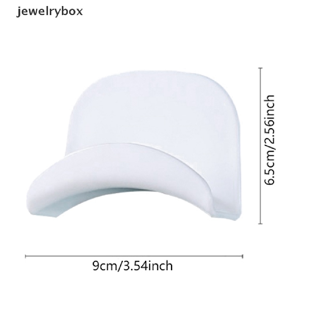 [jewelrybox] Tempelan Dinding Perekat Diri Tahan Lama Rak Tas Holder Rumah Topi Syal Gantungan Hook Butik
