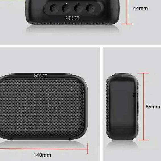 ✽ SPEAKER BLUETOOTH ROBOT RB100 MUSIC BOX PORTABLE WIRELESS SUPER BASS MINI STEREO ✾