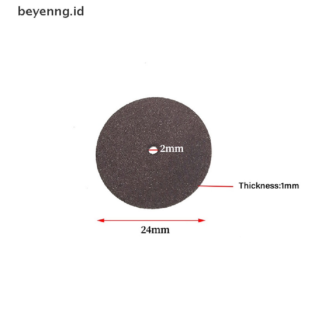 Beyen 36pcs Aksesoris 24mm Cutg Disc Reinforced Cutg Wheel Rotary Saw ID