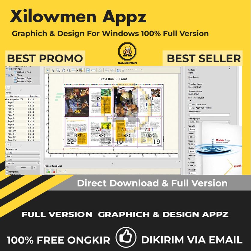 [Full Version] Kodak Preps Pro Design Graphics Lifetime Win OS