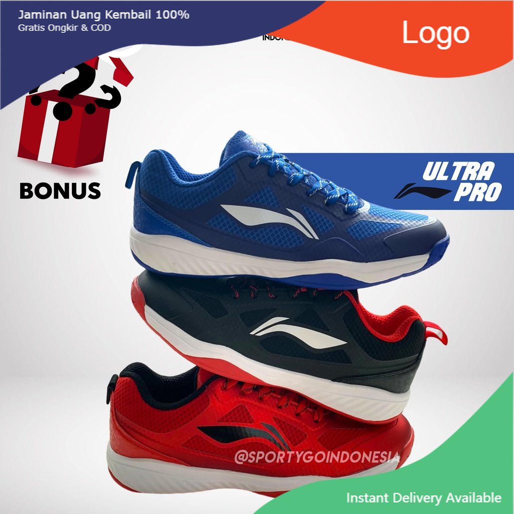 distrosteam Sepatu Badminton LINING ULTRA PRO Original