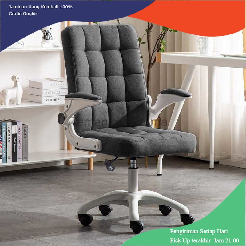 TD - PRB Comfort Kursi Kerja Kantor Office Chair Lift Swivel Fabric - CF-032