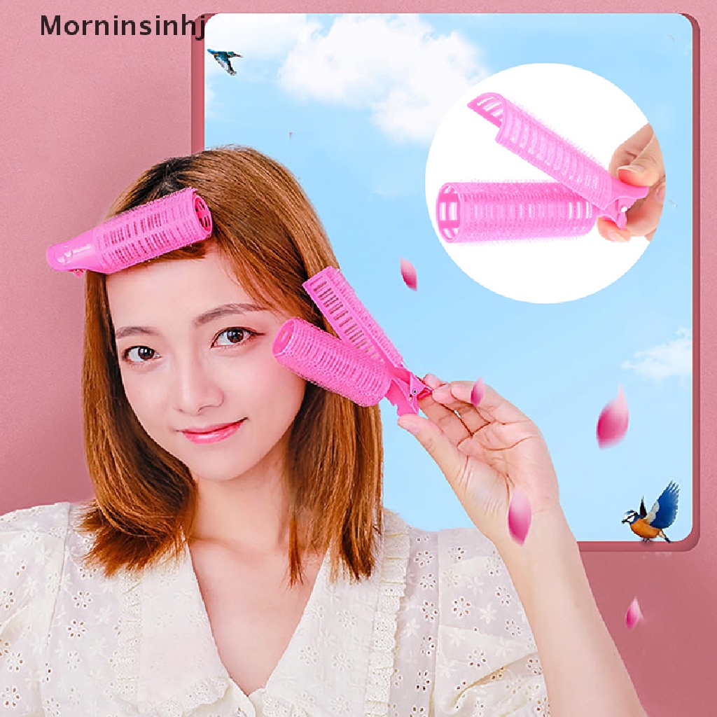 Mornin 2pcs Magic Curlers Self-adhesive Curling Rambut Malas Curling Tabung Alat Salon id